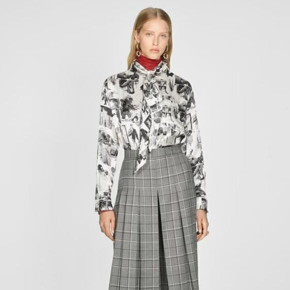 ZARA STUDIO Printed Photograph Shirt - Picture 9 of 13